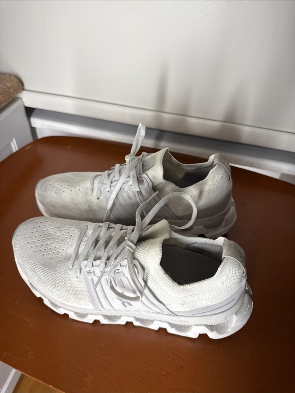 ON Brand Cloud Cloudswift 3 All White Women's Running Shoes Size 8